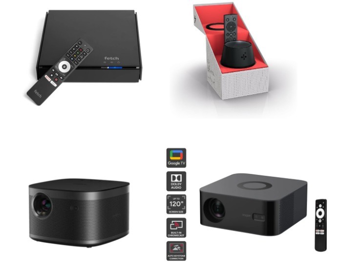 4 x Assorted Home Media Entertainment Systems. 1 x FOXTEL Now Box. 1 x XGMI