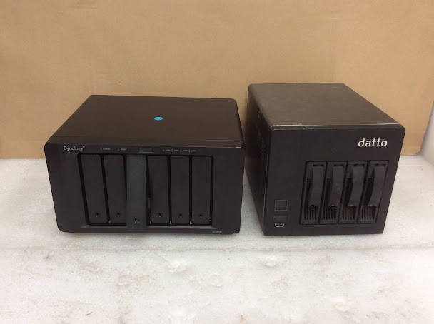 Datto & Synology DiskStation + Network Attached Storage Device (Lot of ...