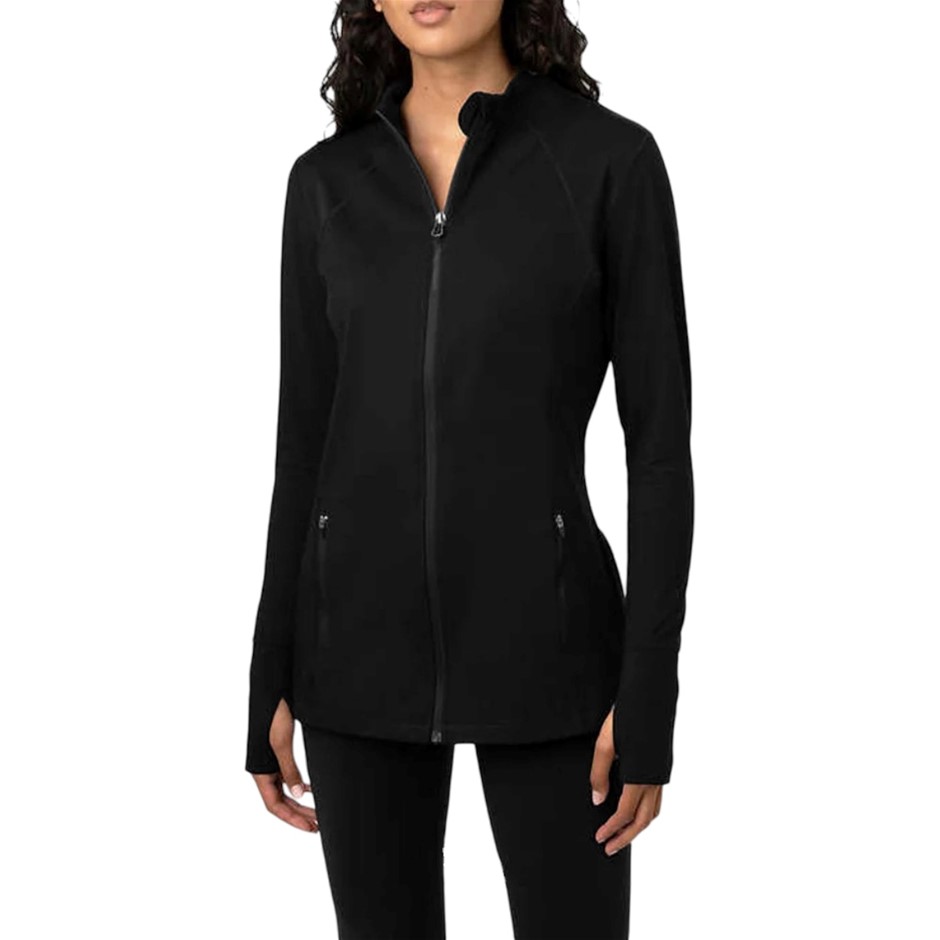 TUFF Women's Vida Athletic Jacket, Size XL, Black. Buyers Note - Discount