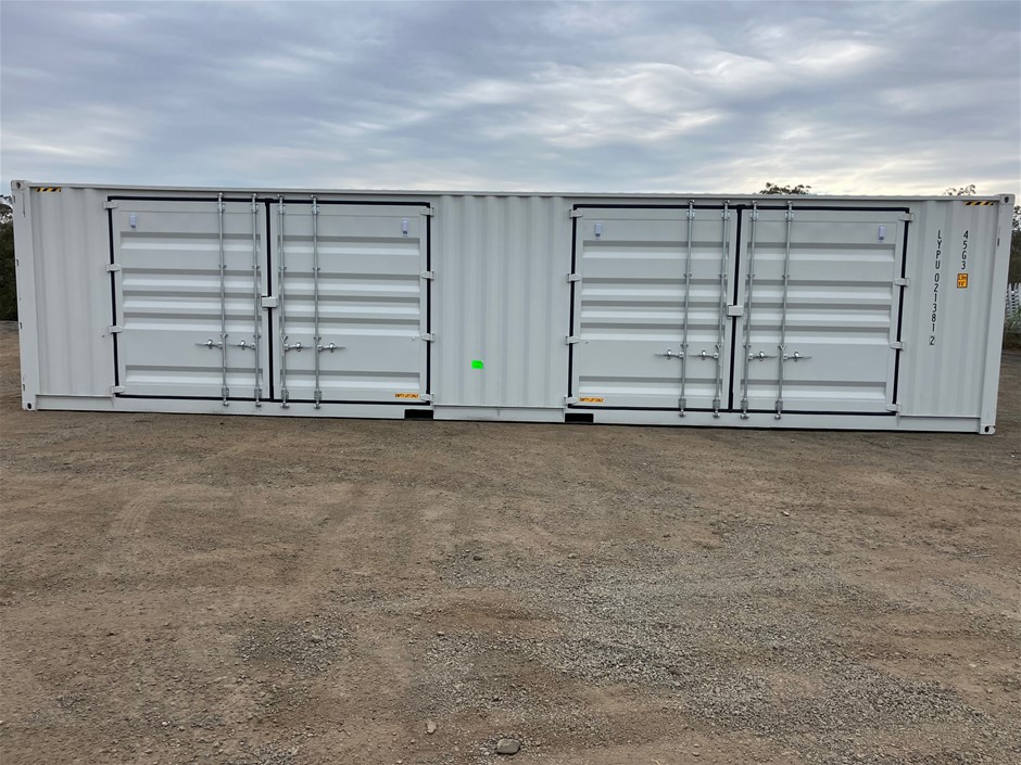 40ft High Cube 2 Door Side Opening Container (Unused)