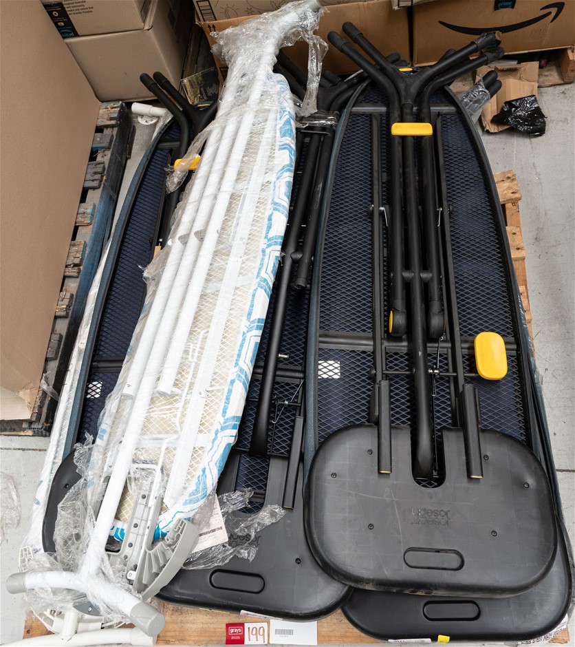 8 x Assorted Iron Boards Including JOSEPH JOSEPH & More. NB: All Iron Boa