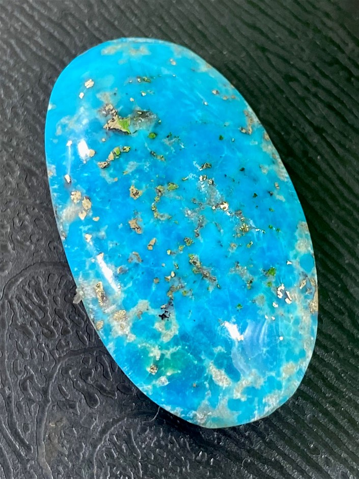 59.85 CT Quality Natural Pyrite Turquoise