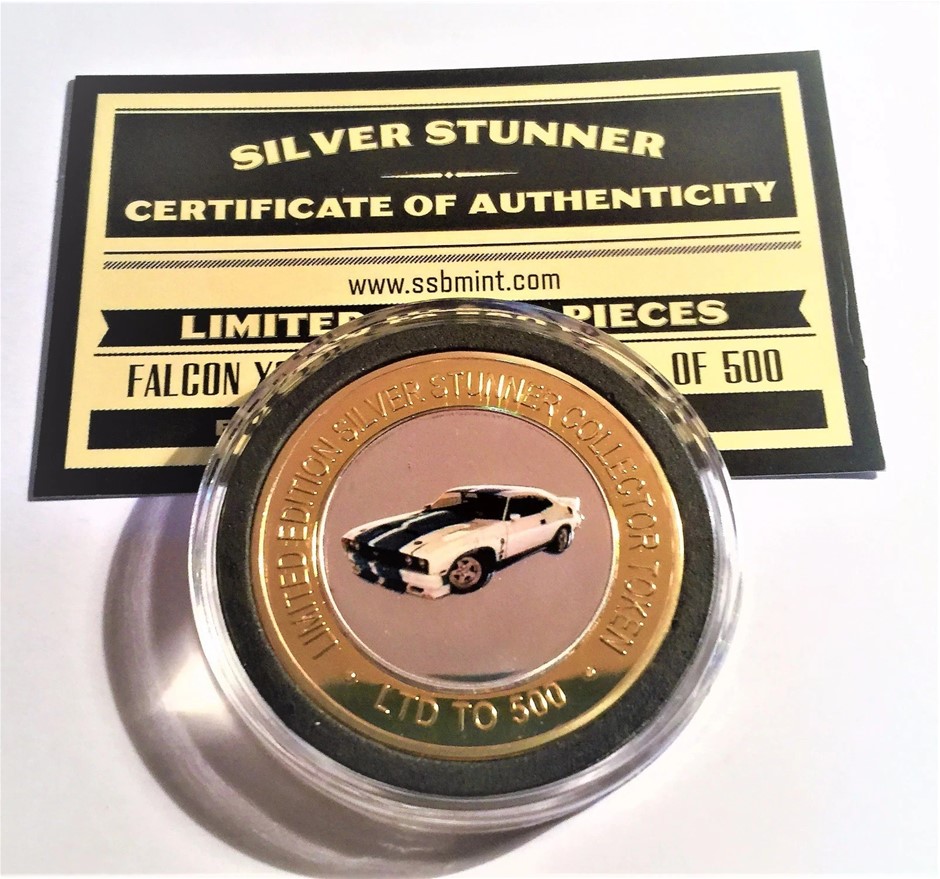 NEW XC Ford Cobra Colour Silver Stunner Coin LTD