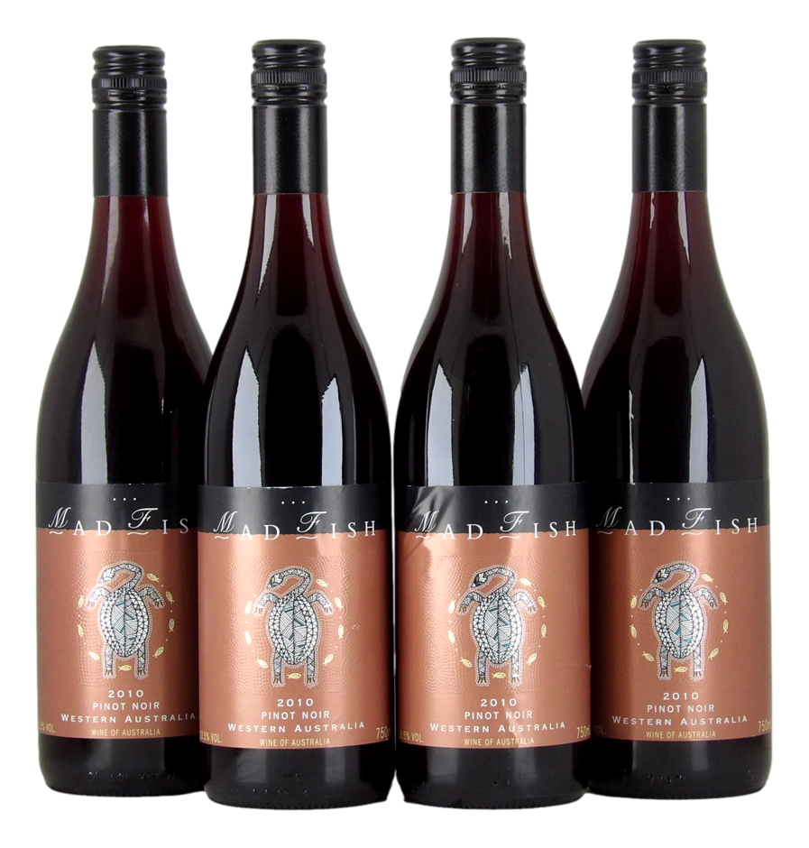 MadFish Pinot Noir 2010 (4x 750mL),