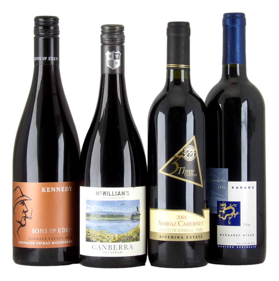 Mixed Red Wine Pack (4x 750mL)