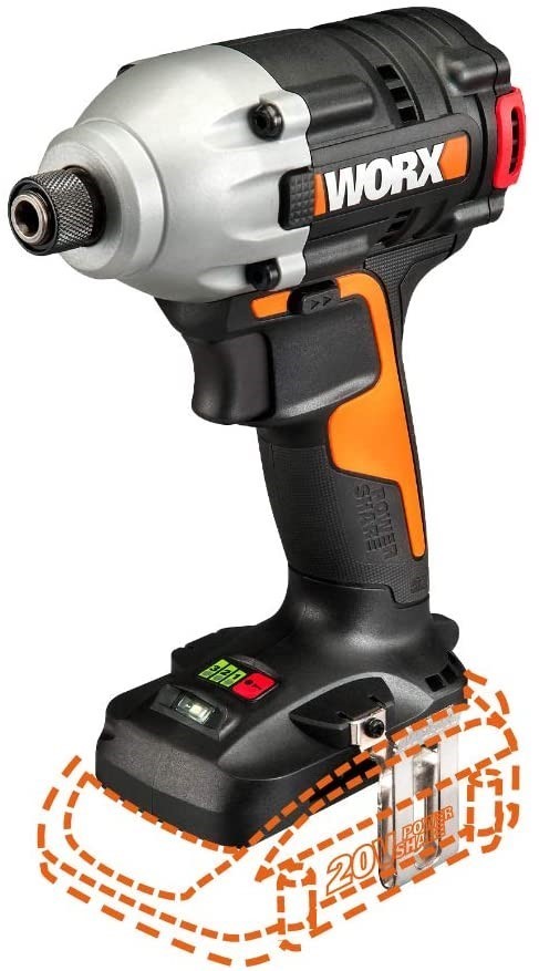 WORX 20V Brushless 3-speed Impact Driver. Skin Only. Model WX261L.9.