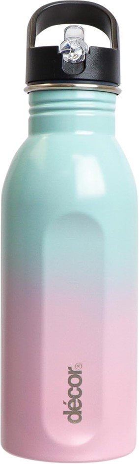 Décor Snap n Seal Soft Touch Ombre Stainless Steel Bottle | Leakproof Bottl