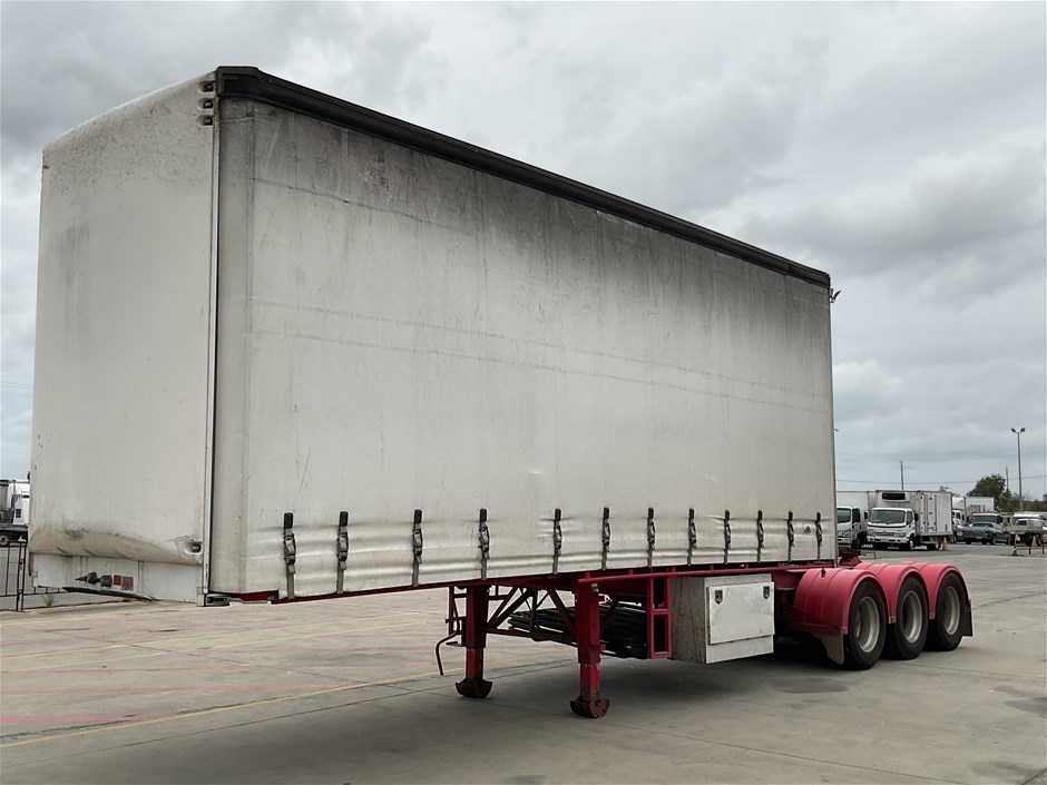 2009 Maxitrans Tri-Axle Curtainsider Lead Trailer – Inspected WOVR