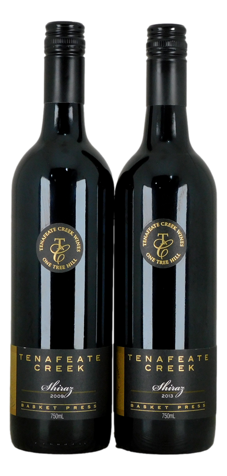 Tenafeate Creek Shiraz 2009/2013 Basket Press (2x 750mL)