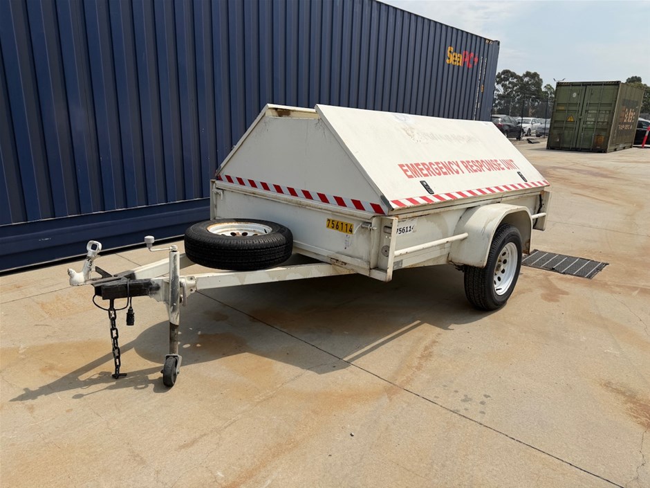 2011 Carac Single Box Trailer