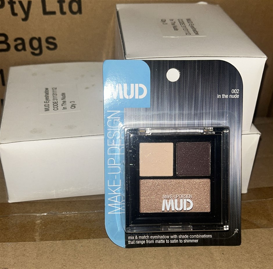 15x MUD Make-Up Design Eyeshadow Trio (002 - in the nude)