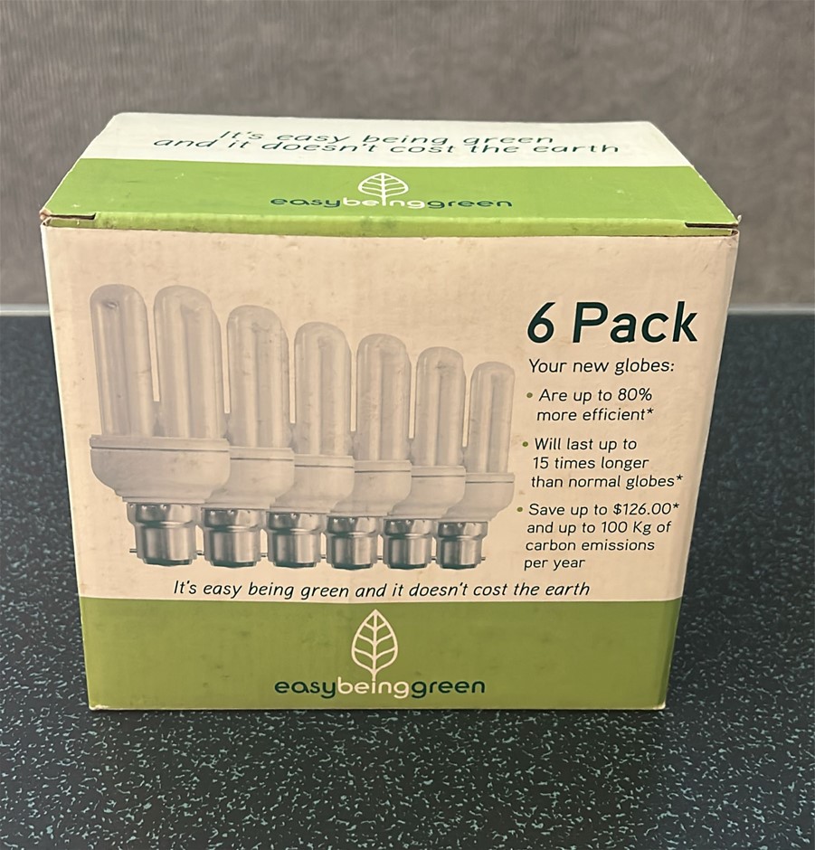 Pack of 6x EasyBeingGreen Light Bulbs
