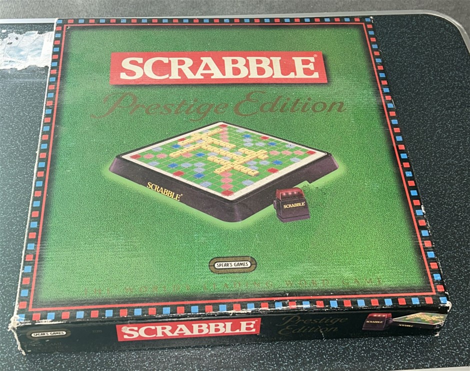 SCRABBLE Prestige Edition Board Game
