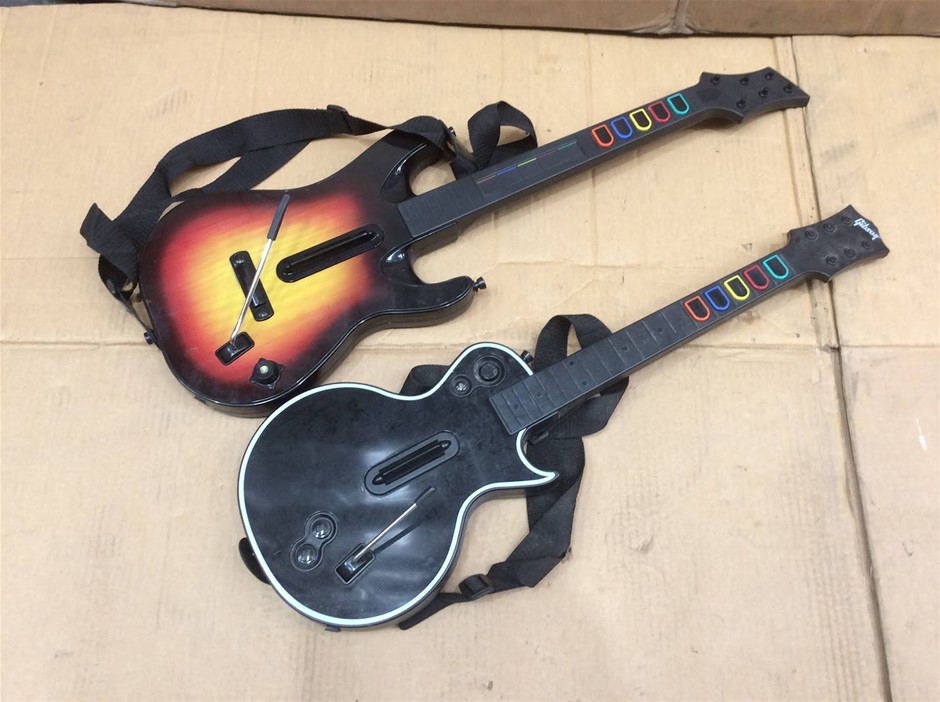 Guitar Hero Mix Model Game Guitar Controller (Lot of 2)