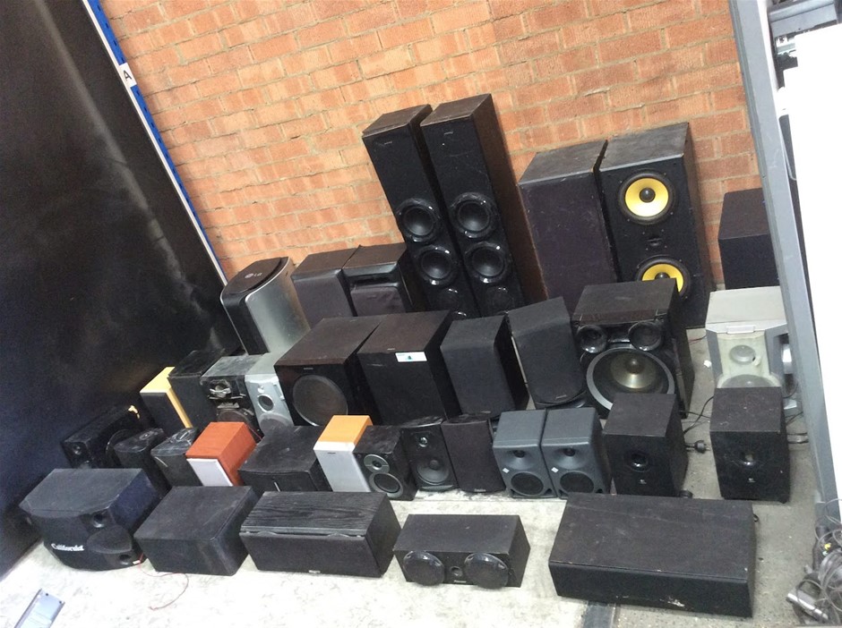 Various Brands Mixed Model Home Audio Speakers