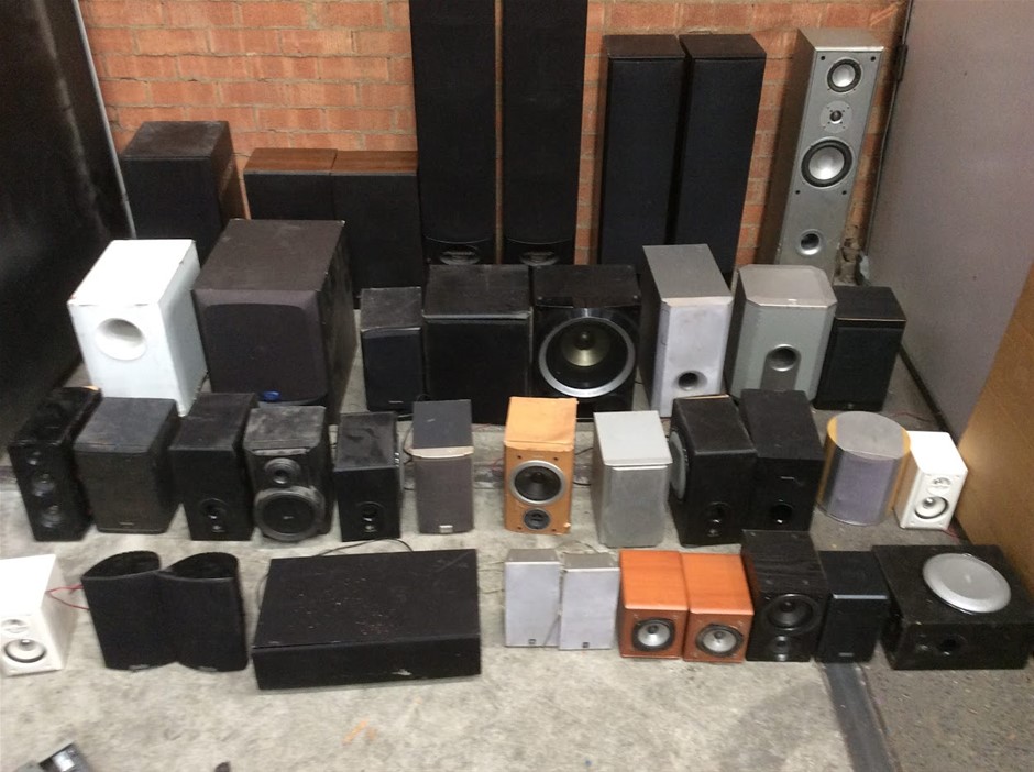 Various Brands Mixed Model Home Audio Speakers