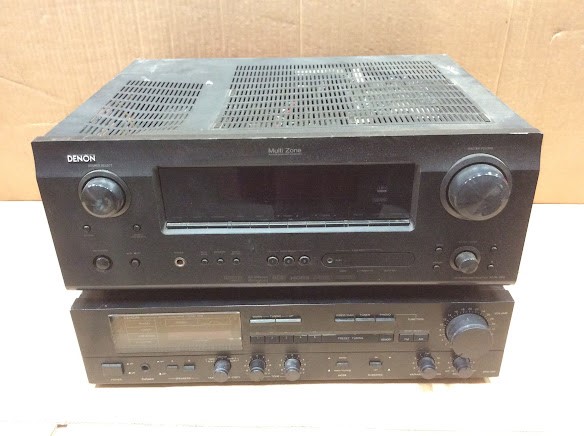Denon AVR-789&DRA-350 Stereo Receiver (Lot of 2)