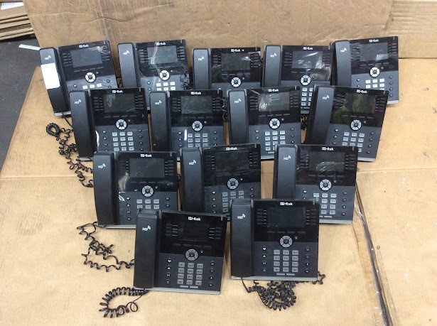 Htek UC924E Mixed Model IP Phones (Lot of 14)