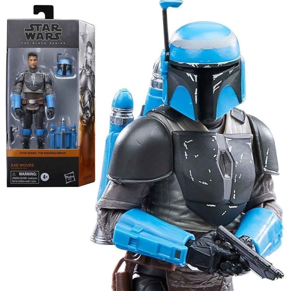 2 x STAR WARS The Black Series Axe Woves Toy 6 Inch-Scale The Mandalorian C