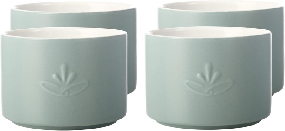 CASA DOMANI Moderna Ramekin, 10x7cm, Set of 4 Blue.