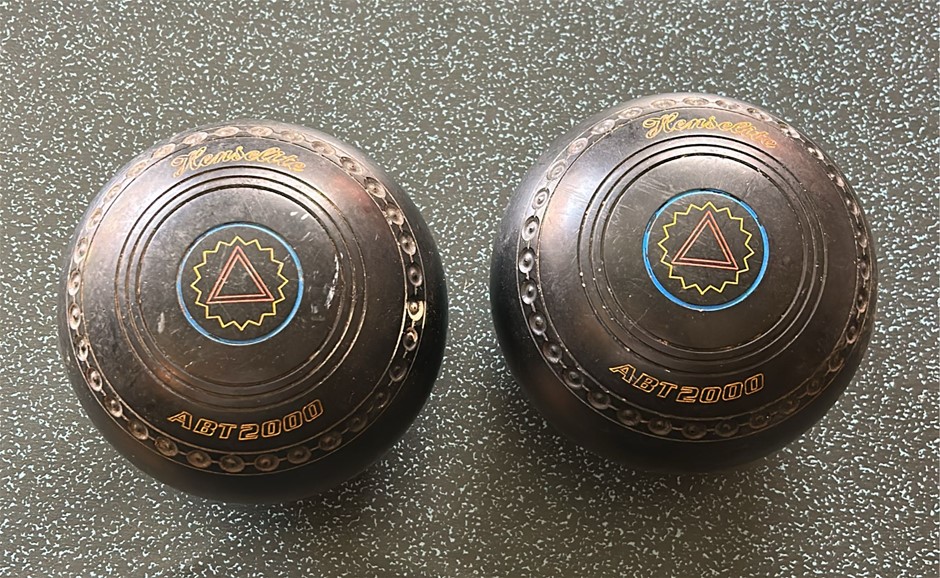 Vintage Henselite ABT2000 Lawn Bowls