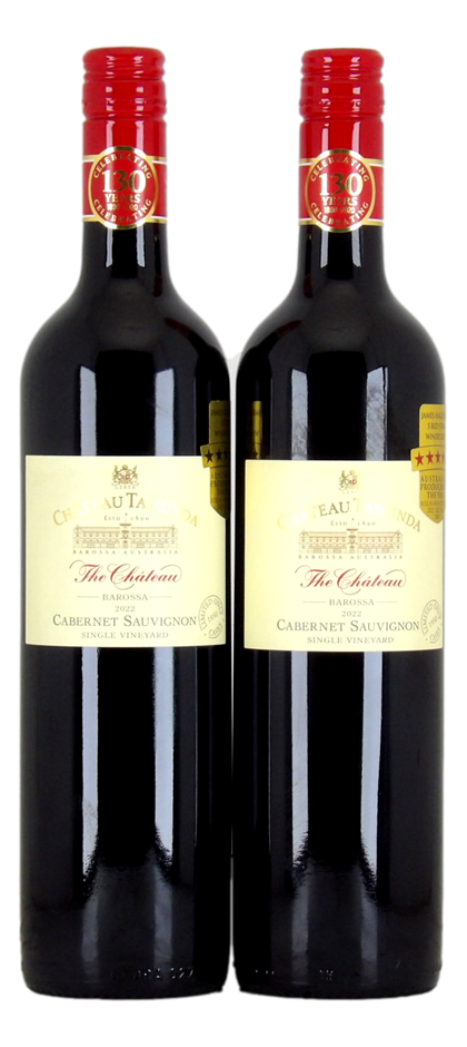 Chateau Tanunda The Chateau Cabernet Sauvignon 2022 (2x 750mL), Barossa.