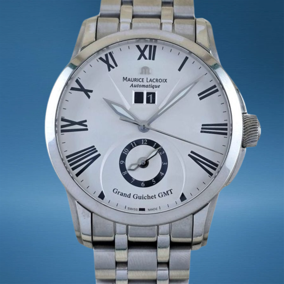 Maurice Lacroix Pontos Grand Guichet GMT 40mm 2011 BxP