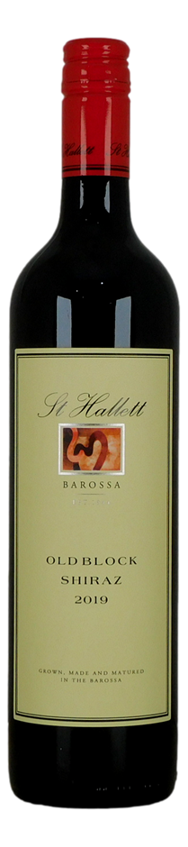 St Hallet Old Block Shiraz 2019 (1x 750mL)