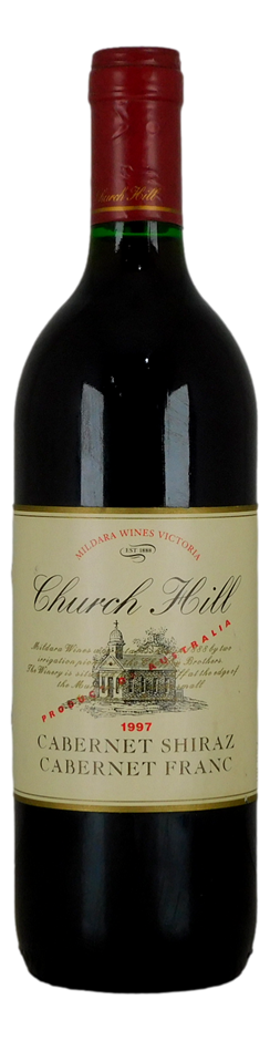  Mildara Wines Church Hill Cabernet Shiraz Cabernet franc 1997 (1x 750mL)