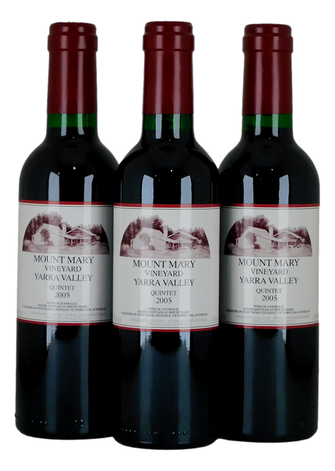 Mount Mary Quintet   2005 (3x 375mL), Yarra Valley