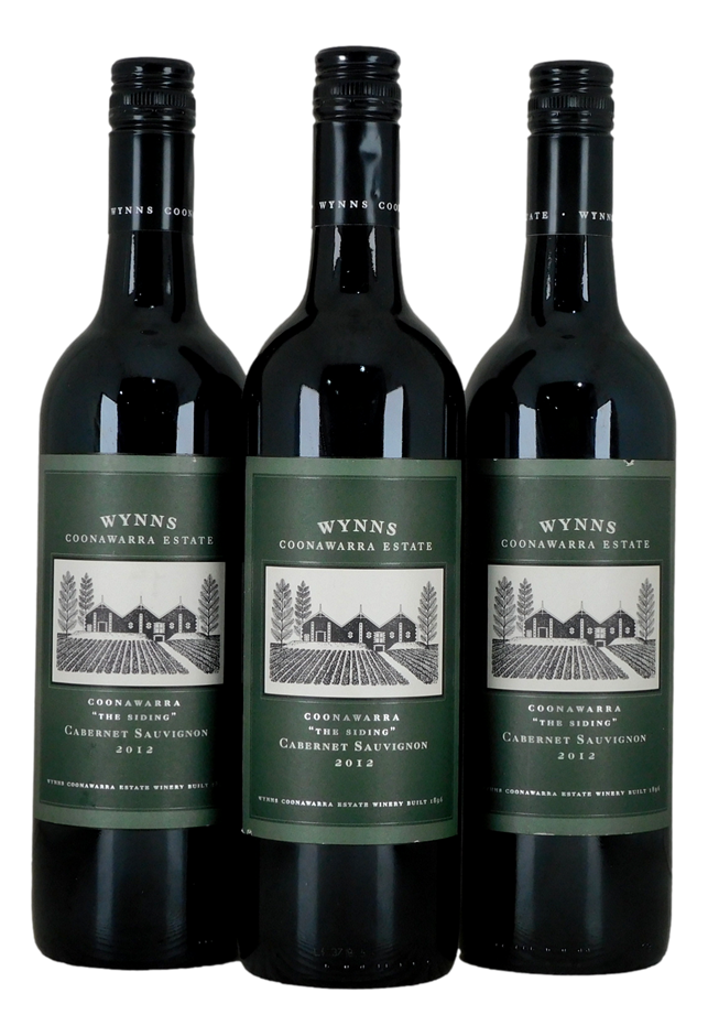 Wynns The Siding Cabernet Sauvignon 2012 (3x 750mL)
