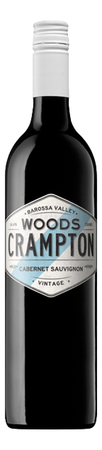 Woods Crampton White Label Barossa Cabernet Sauvignon 2022 (12x 750mL) SA