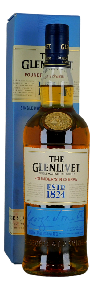 The Glenlivet Single Malt Scotch Whisky (1x 700mL)