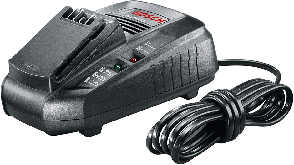 BOSCH 14.4 - 18V LithiumIon Battery Fast Charger. Model 1600A005B5. NB: Min