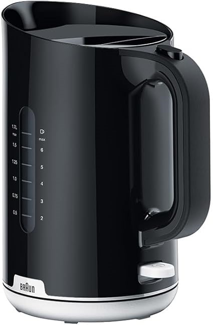 BRAUN Breakfast1 Electric Kettle, with 360° Rotating Base, 1.7L Water Capac