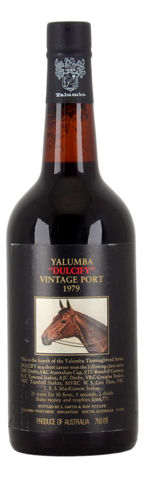 Yalumba Thoroughbred “Dulcify” Vintage Port 1979 (1x 750mL),