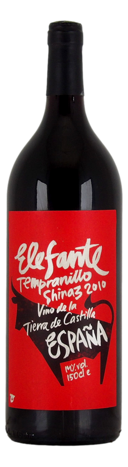 Elefante Tempranillo Shiraz Veine de la Tierra de Castilla 2010 (1x 1.5L)