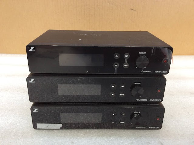 Sennheiser EM-XSW2 Receiver (Lot of 3)