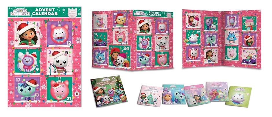 2 X GABBY'S DOLLHOUSE Advent Calendar (DreamWorks).