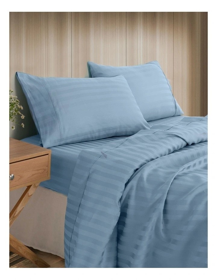 Royal Comfort Sheet Set 1200TC Kensington 100% Cotton Breathable Luxury, 1