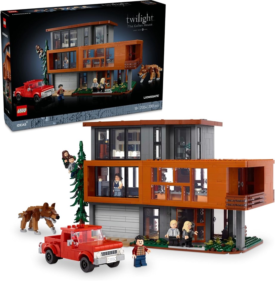 LEGO® Ideas Twilight The Cullen House Buildable Movie Memorabilia, Collecti