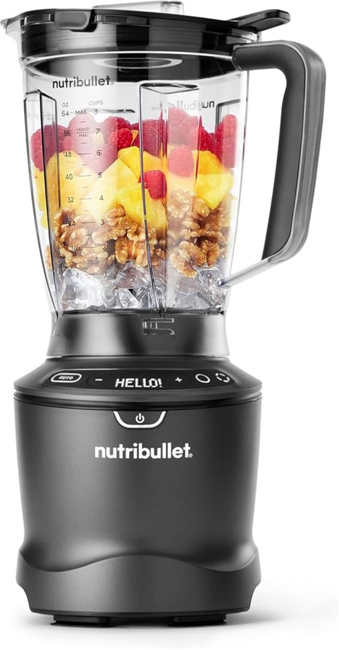 NUTRIBULLET 1500W SmartSense Blender. NB: Minor Use, Not In Original Box.