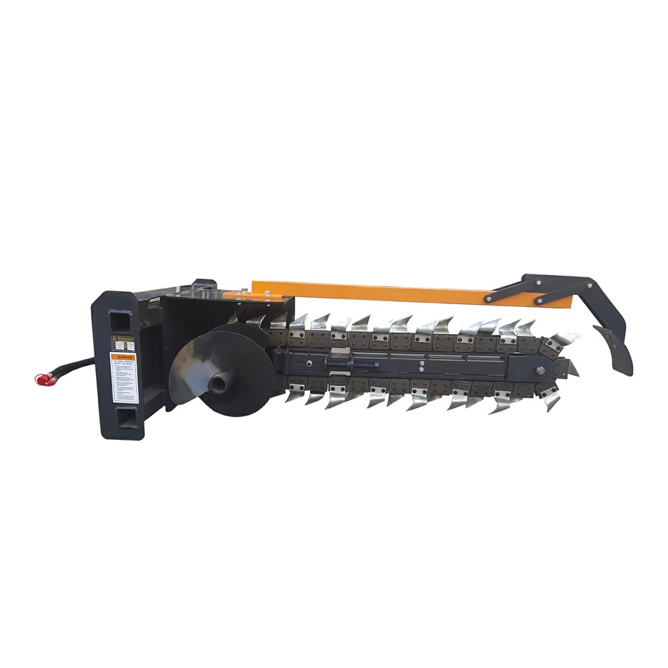 Unused 2025 Skid Steer Trencher Attachment