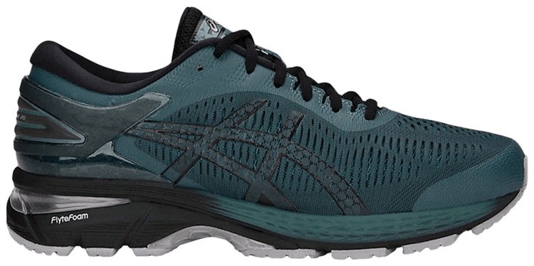 ASICS Men's Gel-Kayano 25 Shoes, Size US10.5 / EU44.5, Iron Clad/Black (020
