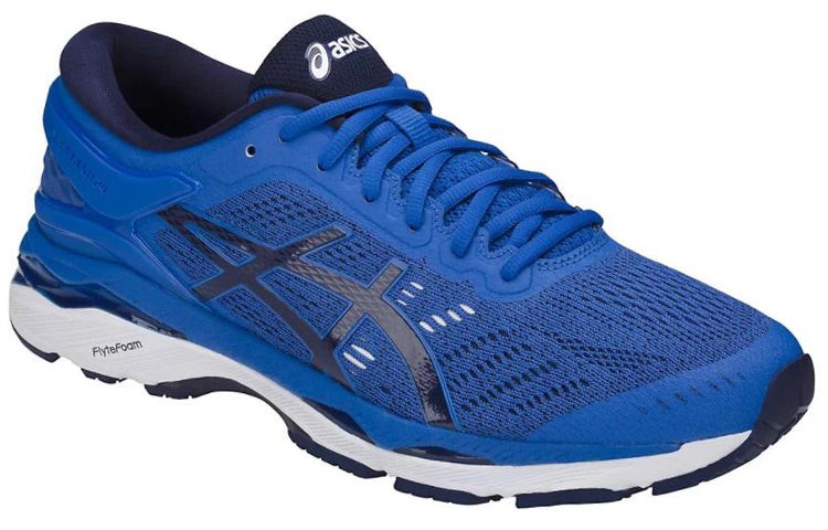 ASICS Men's Gel-Kayano 24 Shoes, Size US10.5 / EU44.5, Blue/Black (4549), T