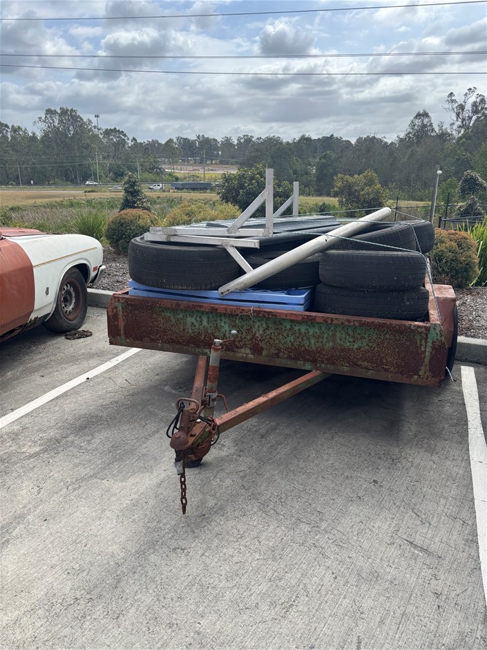 Unknown Make & Model 4x6 Box Trailer