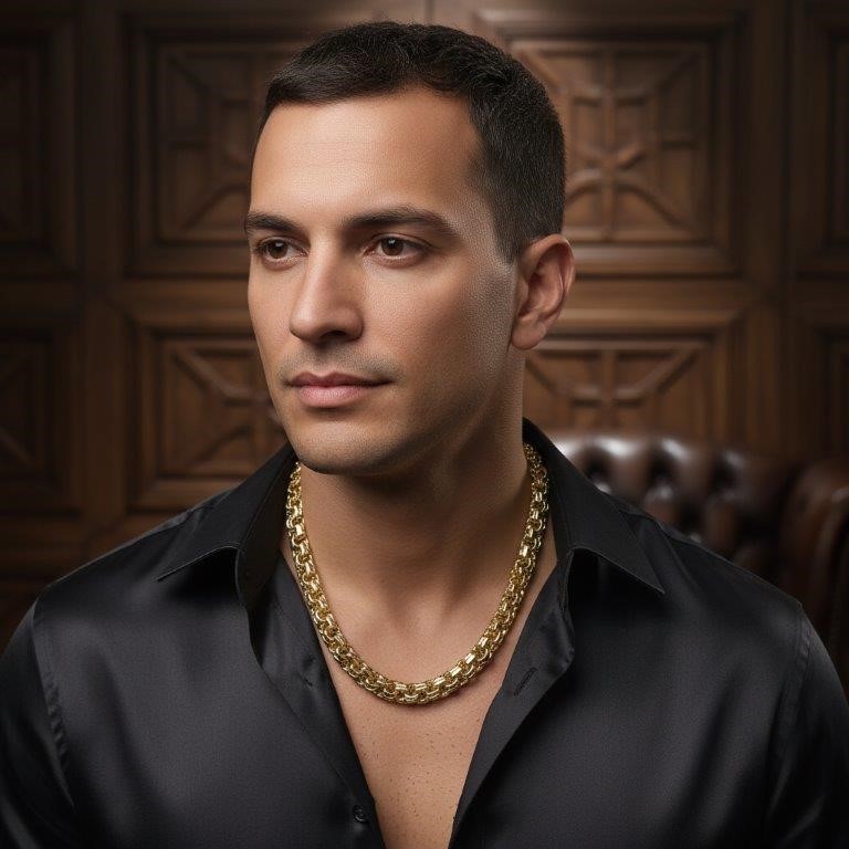 18k Italy Stamped Heavy Yellow Gold Filled Chain-Quality Guarantee-52cm