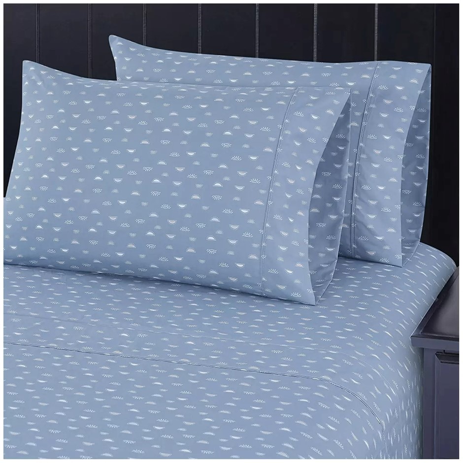 SOUTH POINT 6pc Sheet Set, Queen, Super Suns. N.B: Not in original packagin