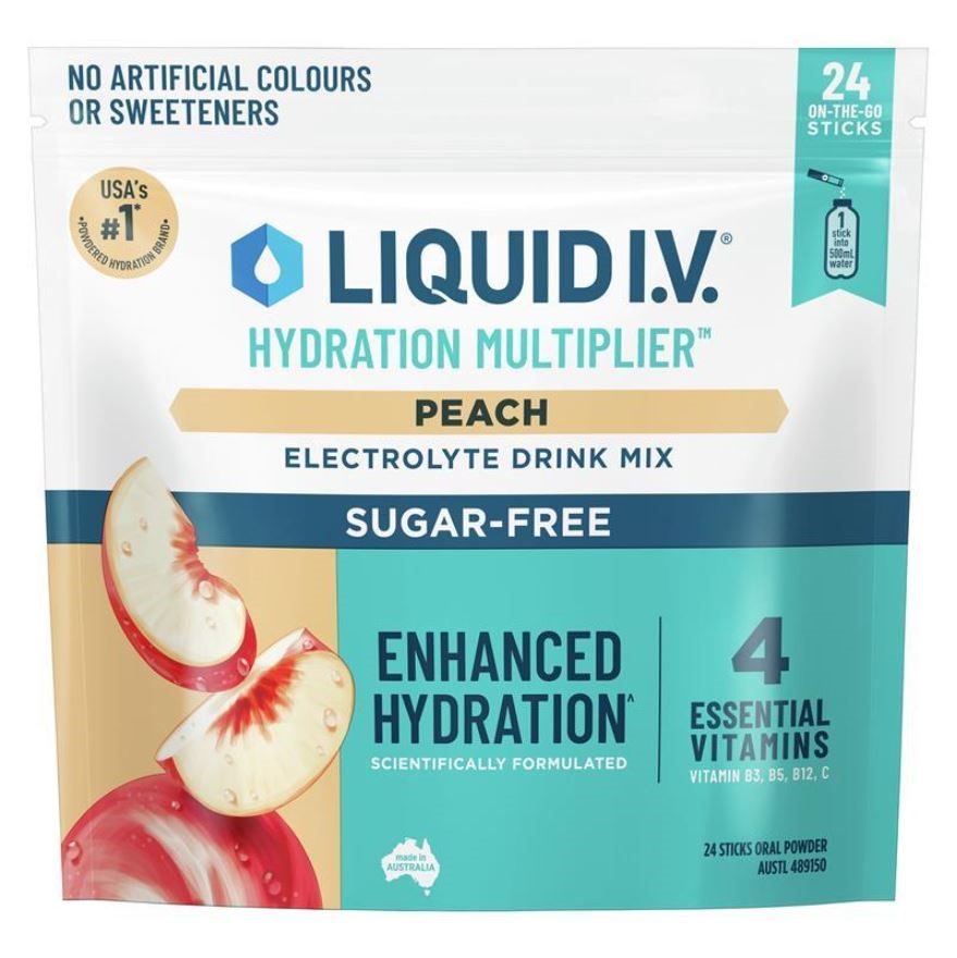 2 x Assorted Pack of 24pc LIQUID IV Sugar Free Hydration Multiplier Electro