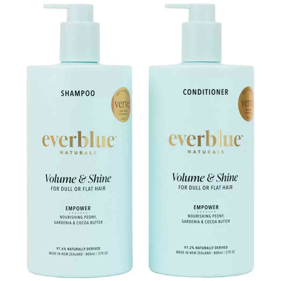 EVERBLUE Empower Shampoo & Conditioner Duo 2 x 800ml. N.B: Not in original